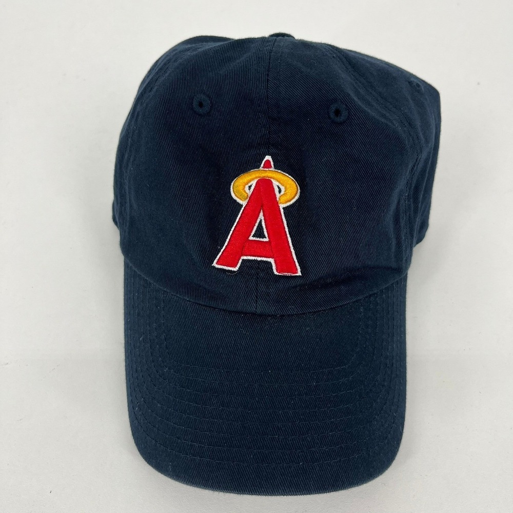 Fan Favorite MLB Los Angeles Angels Navy Blue Adjustable Baseball Hat Womens